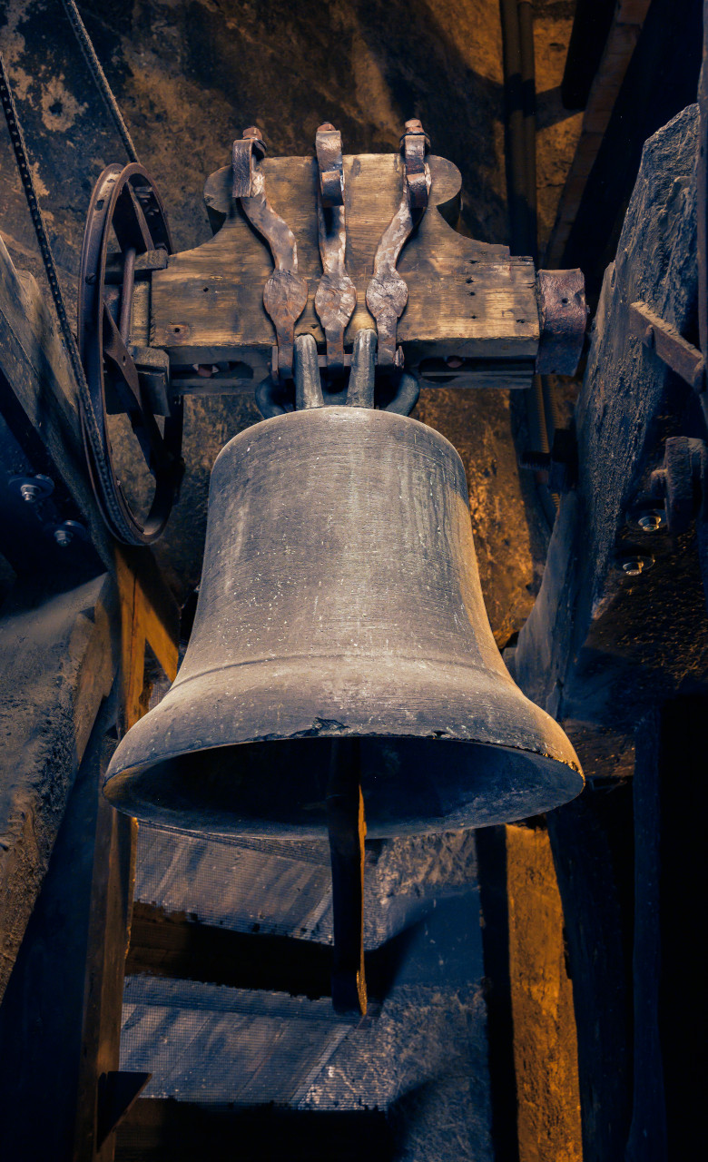 Eine Fotografie der Glocke Chorglöckl.